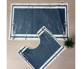 Набір килимків TM Bravira серія Digital Velvet (55х90, 45х55см) , поліестер (A141)