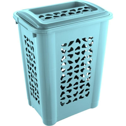 Кошик для білизни Keeeper 60л бірюзовий 45x34x60см (KEE-0701.4) - 1 Кошик для білизни Keeeper 60л бірюзовий 45x34x60см (KEE-0701.4) - 1