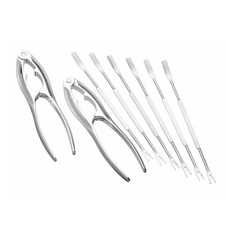 Набір для оброблення морепродуктів Kitchen Craft SEAFOOD, 8 пр. - 1