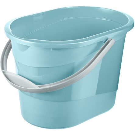 Відро пластикове Keeeper овальне з носиком 13л блакитне (KEE-10787) - 1