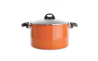Каструля BergHOFF ECLIPSE з кришкою, помаранчева діам. 24см, 6.6л (3700158) - 1
