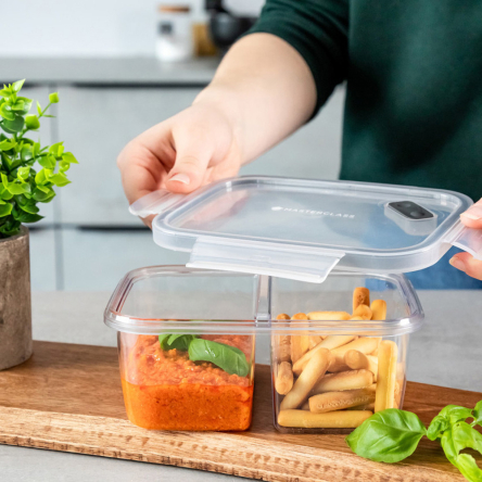 Ланч-бокс Kitchen Craft MASTERCLASS Eco Snap, пластик, 17,7 x 13,1 x 7,3 см, 0,8 л - 4