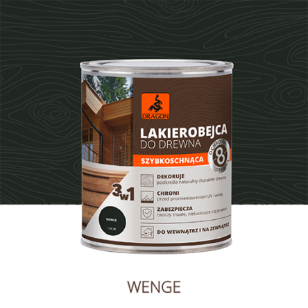 Лак-морилка для дерева 700мл венге (DRG-63922) - 1 Лак-морилка для дерева 700мл венге (DRG-63922) - 1