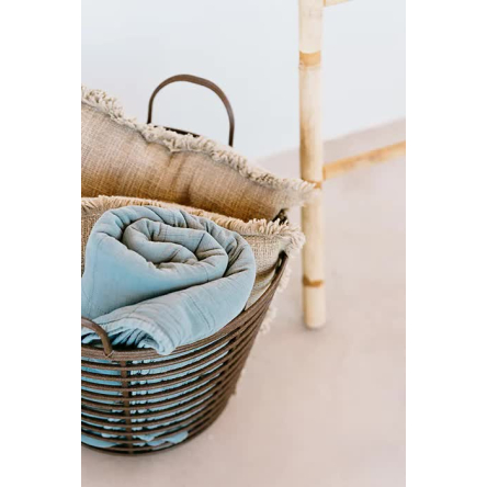 Кошик ажурний Prosperplast ZOE ECO WOOD з ручками багатофункціональний 41.9х40.8см кавовий (81411-4625) - 5