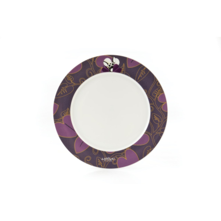 Тарілка фіолетова BergHOFF Lover by Lover діаметр 21.5см 4шт. (3800009) - 2