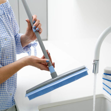 Мітла+кий YORK BACTERIA STOP із гумовою щетиною + кий телескопічний (YR-51300) - 6