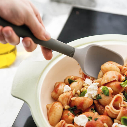 Ложка сервировочная BergHOFF LEO 32.5см серая (3950099L) - 2