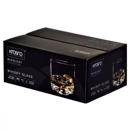 Набор стаканов для виски MIXOLOGY 280мл х 6шт (KROS-904931) - 2
