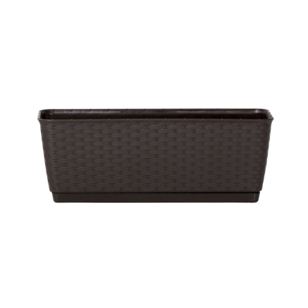 Балконний ящик Prosperplast RATOLLA 29.9х11.9х12.6см коричневий (74964-440) - 1