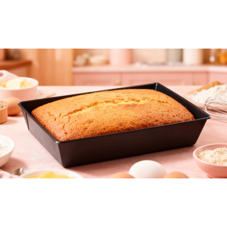 Деко SNB Schwarz з антипригарним покриттям 28х23.5х6см (SNB-99025) - 5