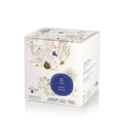 644948 Свічка ароматизована La Rochere ABEILLE GARDIN d'HIVER, вис. 9,4 см, 200 г - 4