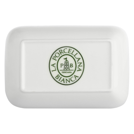 P004701177 Тарілка глибока прямокутна La Porcellana Bianca ESSENZIALE NEW AGE, порцеляна, 11 х 7,7 х - 4