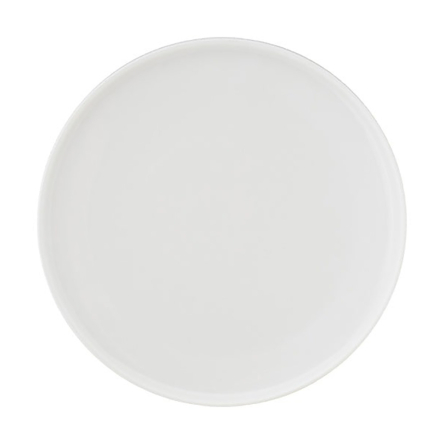 AX0518 Тарелка обеденная WHITE BASICS ROUND, фарфоровая, диам. 21 см - 1