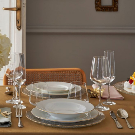 U10095113D25 Тарілка салатна La Porcellana Bianca MAESTA, порцеляна, діам. 20 см - 2