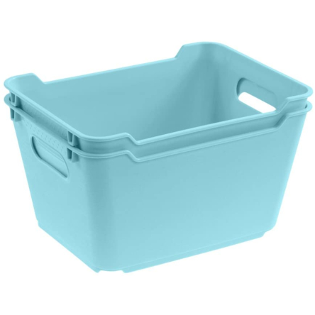 Ящик для зберігання Keeeper LOFT 1.8л блакитний (КЕЕ-910.2) - 2