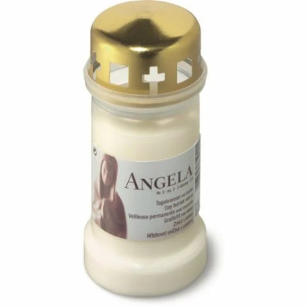 Лампадка пластмассовая №3 Angela, белая 13х6.7см (BOL-189000) - 1 Лампадка пластмассовая №3 Angela, белая 13х6.7см (BOL-189000) - 1