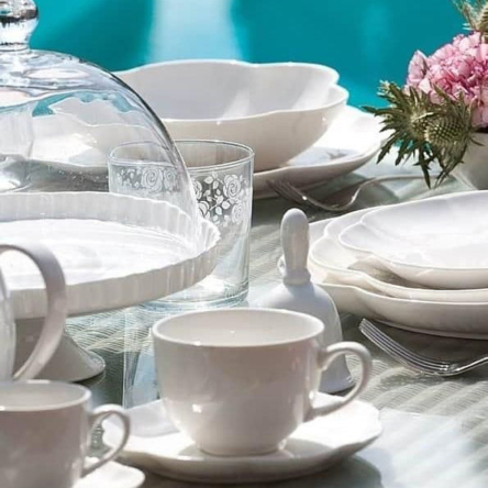 P000200027 Чашка велика з блюдцем La Porcellana Bianca VILLADEIFIORI, порцеляна, 450 мл - 4