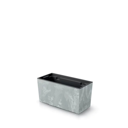Балконний ящик Prosperplast URBI CASE BETON EFFECT 58х18х49.8см бетон мармуровий (73577-422) - 1