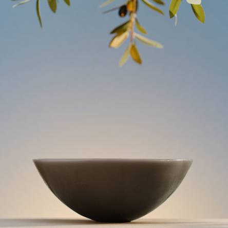 Свеча плавающая Bougies La Française, темно-серая, 20 х 7,5 см, 700 г - 4