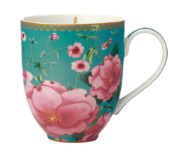 HV0170 Кухоль для чаю TEAS &amp; C`S Silk Road Aqua, порцеляновий, 440 мл