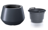 Горшок для цветов Prosperplast HEOS с вкладышем 44х30см антрацит (89397-433) - 1