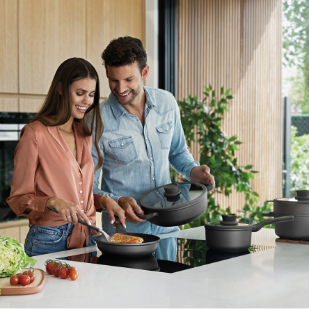 Ківш з антипригарним покриттям BergHOFF LEO STONE+ діаметр 18см, 2л (3950591) - 3