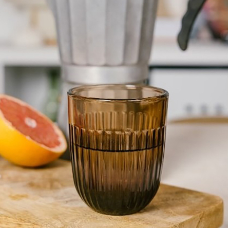 Склянка для напоїв La Roshere OUESSANT MOKA, h 9,5 см, 260 мл - 4 Склянка для напоїв La Roshere OUESSANT MOKA, h 9,5 см, 260 мл - 4