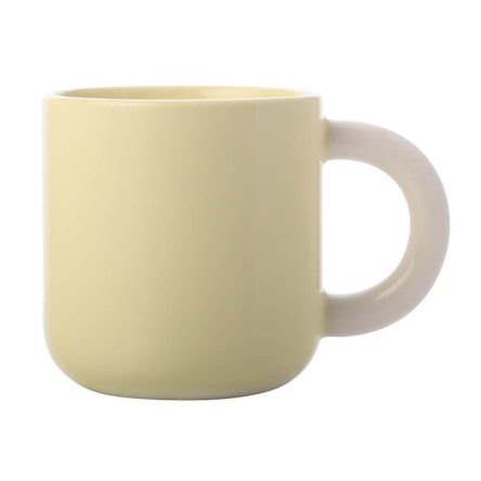DI0329 Кухоль для чаю SHERBET Lemon, порцеляна, 370 мл - 1 DI0329 Кухоль для чаю SHERBET Lemon, порцеляна, 370 мл - 1