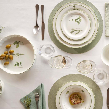 U10116113P00 Тарілка салатна La Porcellana Bianca COLTIVIA, порцеляна, діам. 20 см - 2