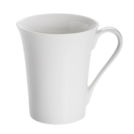 P4722 Кухоль WHITE BASICS ROUND, порцеляновий, 300 мл - 1 P4722 Кухоль WHITE BASICS ROUND, порцеляновий, 300 мл - 1