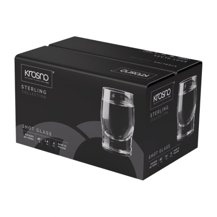 Набір чарок для горілки STERLING 40 мл х 6шт (KROS-911502) - 2