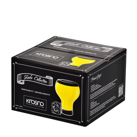 Набор бокалов для коктейлей SHAKE №3 200млх4шт (KROS-912530) - 5