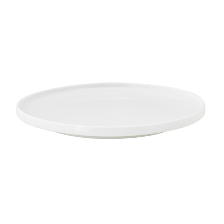 AX0518 Тарелка обеденная WHITE BASICS ROUND, фарфоровая, диам. 21 см - 2