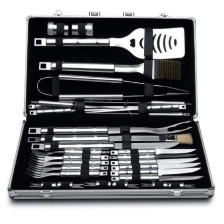 1108325 Набір для барбекю Cubo в алюмінієвому кейсі, 33 пр. - 1