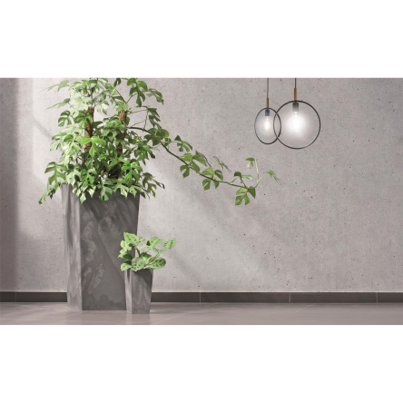 Горщик для квітів Prosperplast URBI SQUARE EFFECT квадратний із вкладишем 20х20х37.5см маренго мармуровий (66312-425) - 3