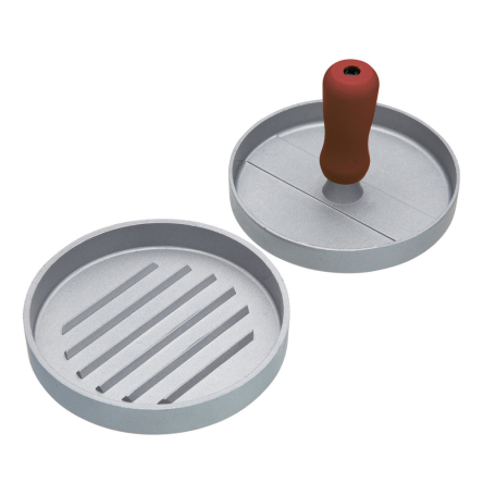 Прес для бургерів Kitchen Craft HOME MADE, 11,5 х 11,5 см - 1 Прес для бургерів Kitchen Craft HOME MADE, 11,5 х 11,5 см - 1