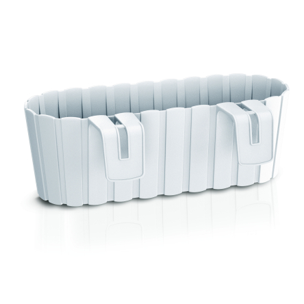 Балконный ящик Prosperplast BOARDEE HOOK навесной 38х21х13см белый (25302-449) - 2 Балконный ящик Prosperplast BOARDEE HOOK навесной 38х21х13см белый (25302-449) - 2