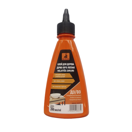 Клей для дерева D3 200мл (DRG-61171) - 1