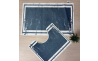 Набор ковриков TM Bravira серия Digital Velvet (55х90, 45х55см), полиэстер (A141) - 1