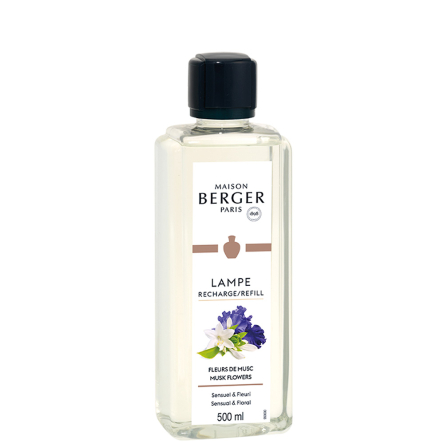 115087 Аромат для лампи Maison Berger Paris MUSK FLOWERS, 500 мл - 1 115087 Аромат для лампи Maison Berger Paris MUSK FLOWERS, 500 мл - 1