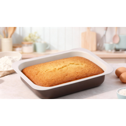 Противень SNB Caffe Creme с антипригарным покрытием 36х26х6см (SNB-99053/7) - 6 Противень SNB Caffe Creme с антипригарным покрытием 36х26х6см (SNB-99053/7) - 6