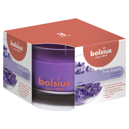 Свеча ароматическая Bolsius True Scents Lawenda 6.3х9см (BOL-170477 ) - 2