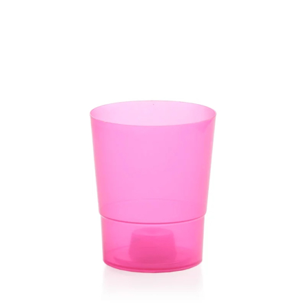 Горщик для квітів Prosperplast COUBI 12.5х13см круглий прозорий (15476) - 2