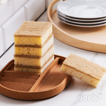 Губки для миття посуду YORK ЕКО 2шт (YR-3020) - 2