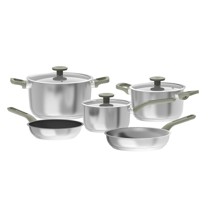 Набор посуды BergHOFF LEO BOLT 8 предметов (3950637) - 1