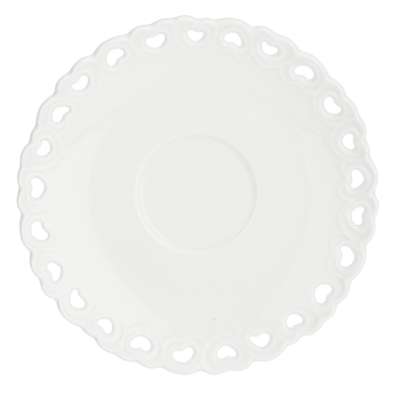 P003900015 Чашка для кави з блюдцем La Porcellana Bianca VALENTINO, порцеляна, 80 мл - 5