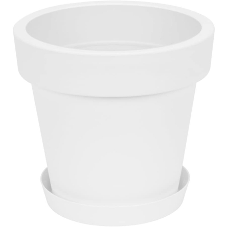 Горщик для квітів Prosperplast LOFLY 20х18.5см білий (70711-449) - 2