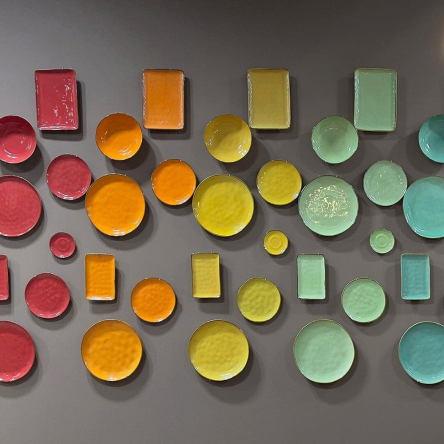 Блюдо сервировочное прямоугольное Rose&Tulipani Milano CONCERTO CORALLO, керамогранит, коралл, 27 х 19 см - 3 Блюдо сервировочное прямоугольное Rose&Tulipani Milano CONCERTO CORALLO, керамогранит, коралл, 27 х 19 см - 3