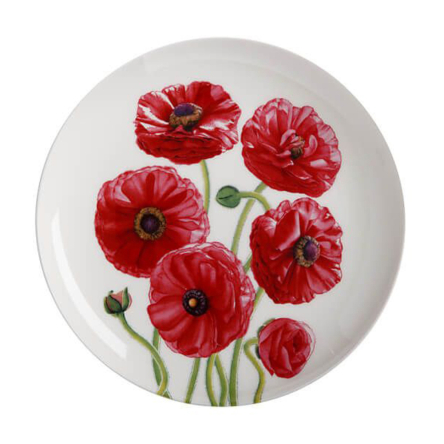 JY0047 Тарелка обеденная Ranunculus FLORIADE фарфоровая, диам. 20 см - 1 JY0047 Тарелка обеденная Ranunculus FLORIADE фарфоровая, диам. 20 см - 1
