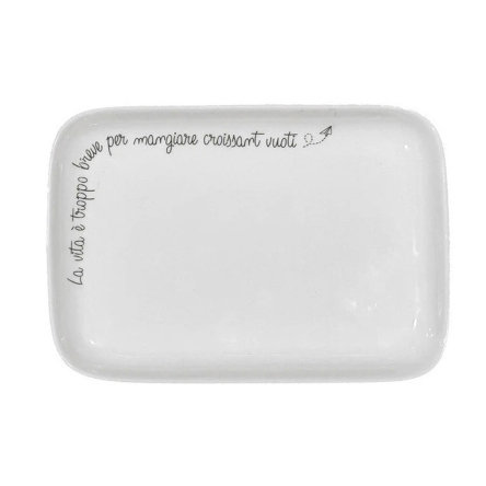 U10260097A83 Піднос прямокутний La Porcellana Bianca GLI ONESTI, 22 х 15 см - 1
